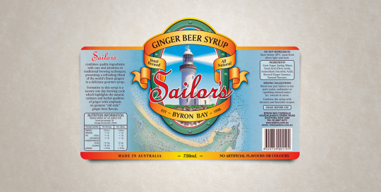 sailors ginger beer syrup