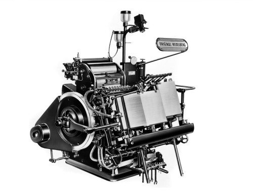 My First Love A Heidelberg Platen Letterpress